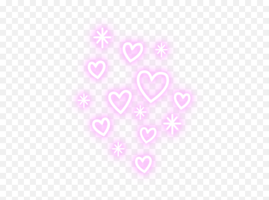Neon Effect Heart Png Dil Editing Transarent Image Emoji,Neon Heart Png