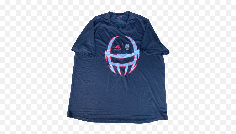 Justin Witt Nc State Adidas T - Shirt Size Xxl U2013 The Players Emoji,Adidas Basketball Logo