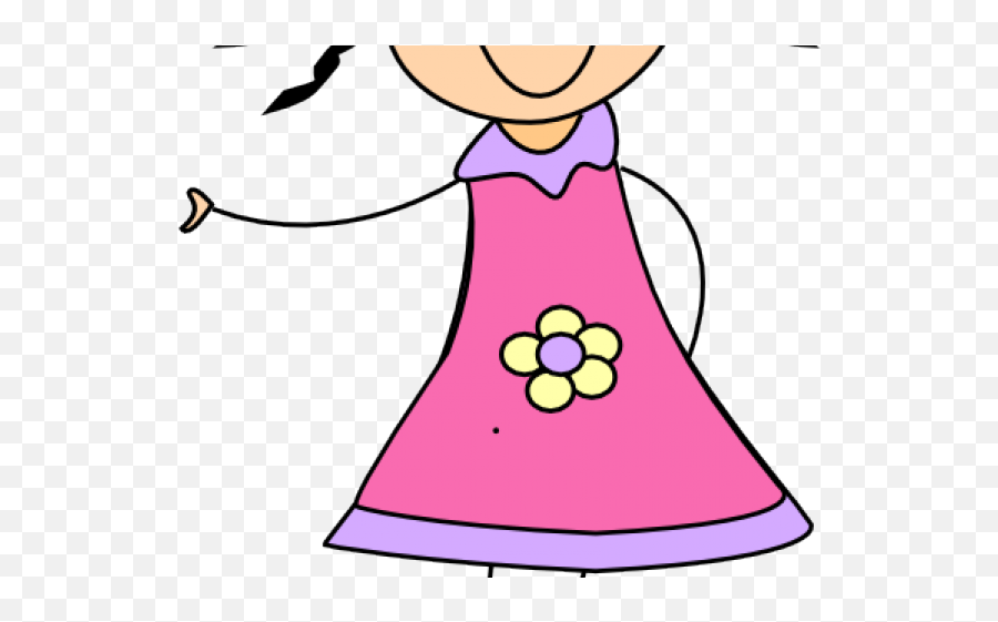 Little Girl Clipart Clip Art - Doll Clip Art Transparent Girly Emoji,Little Girl Clipart