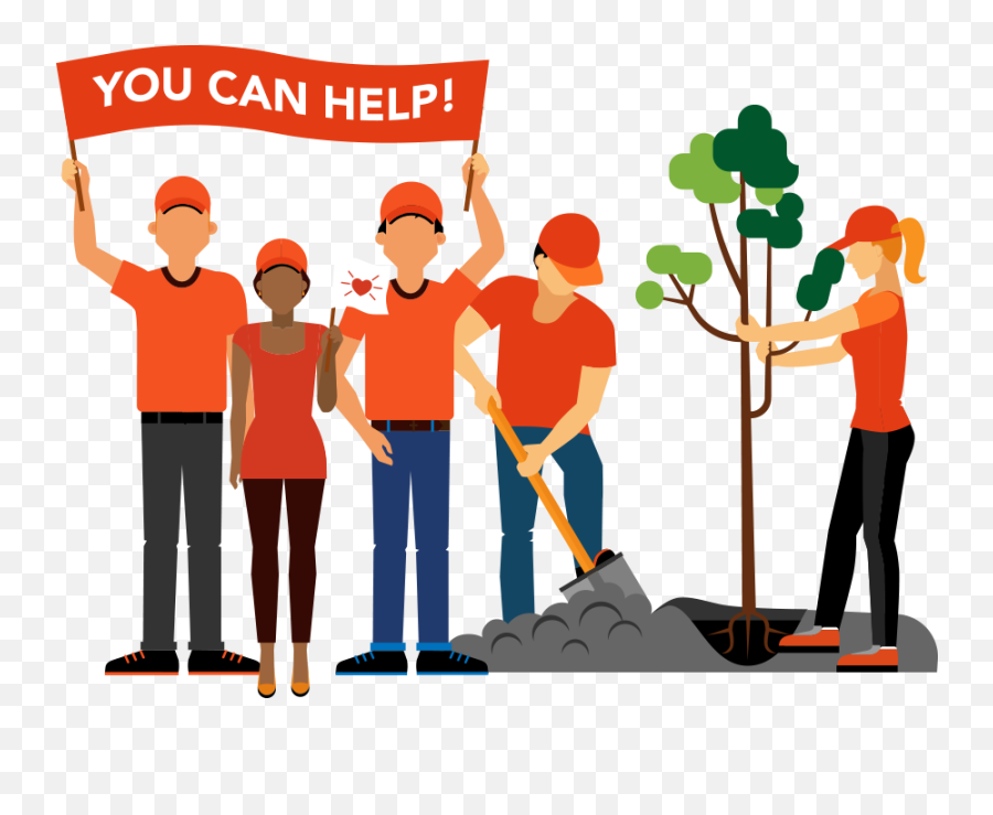 Help Fund A Community Project - Tree Planting Clipart Png Emoji,Money Tree Clipart