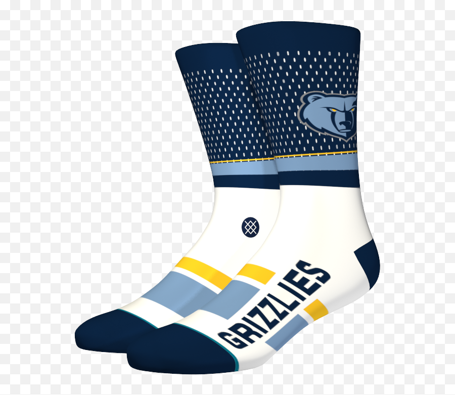 Nba Shortcut Memphis Grizzlies Socks - Unisex Emoji,Memphis Grizzlies Logo