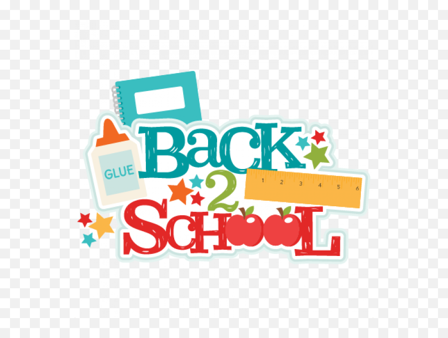 Back To School Images Transparent Png - Back To School Clipart Svg Emoji,Welcome Back To School Clipart