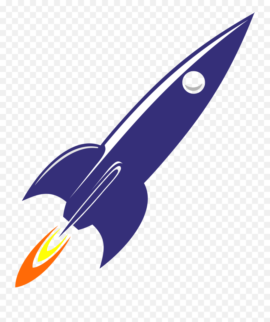 Cartoon Rocket Clipart - Animated Rockets Emoji,Rocket Clipart