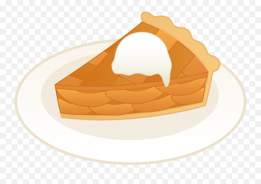Slice Of Pie Cartoon - Slice Apple Pie Clipart Emoji,Pie Clipart