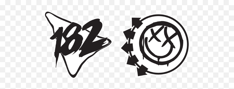 Blink - Self Titled Blink 182 Album Cover Emoji,Blink 182 Logo