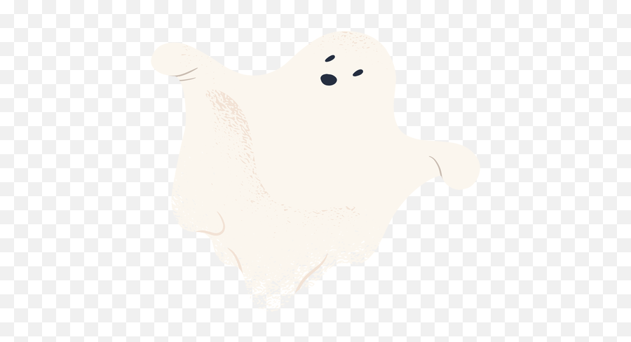 Scary Ghost Halloween Character - Dot Emoji,Scary Png