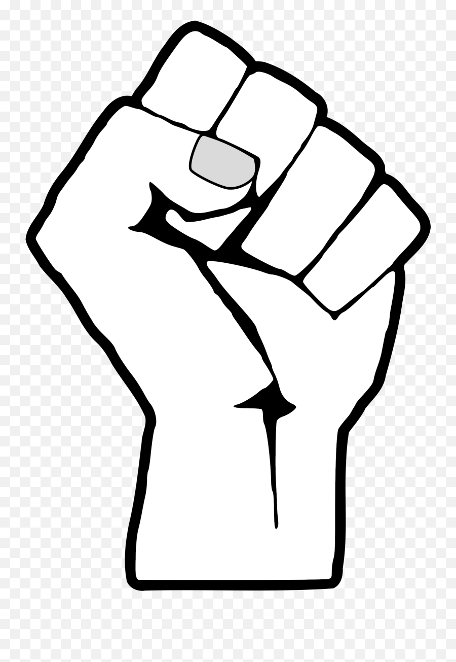 Blue Fist Png Svg Clip Art For Web - Black Power Fist Emoji,Fist Clipart