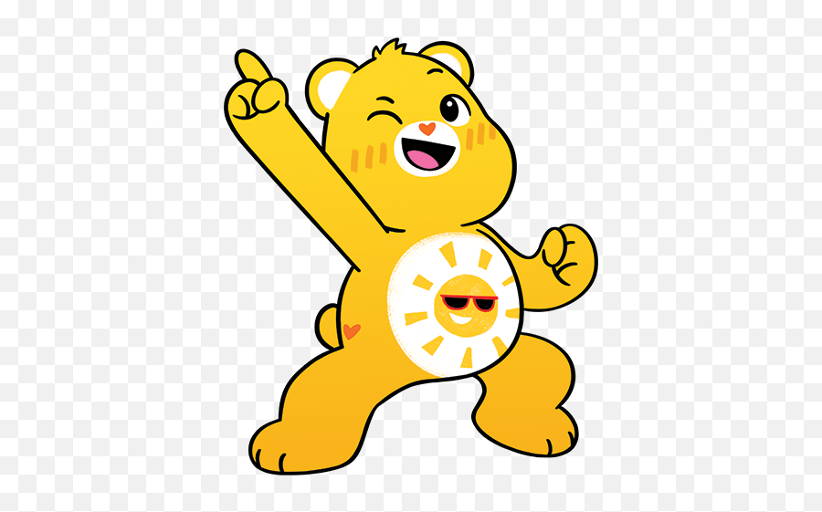 Yellow Care Bear Online Shopping Emoji,Care Bear Png