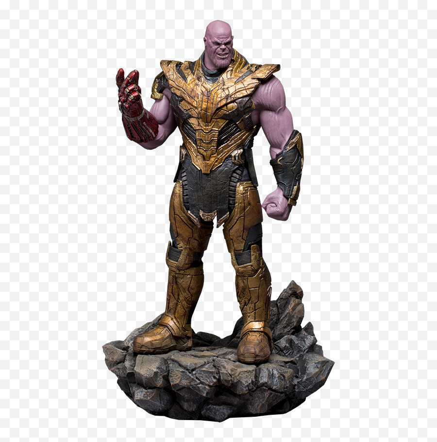 Thanos Statue 110 Iron Studios Avengers Endgame Figure Emoji,Avengers Endgame Png