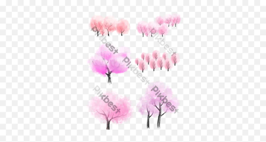 Red Cherry Blossom Branch Illustration Png Images Psd Free Emoji,Cherry Blossom Branch Png