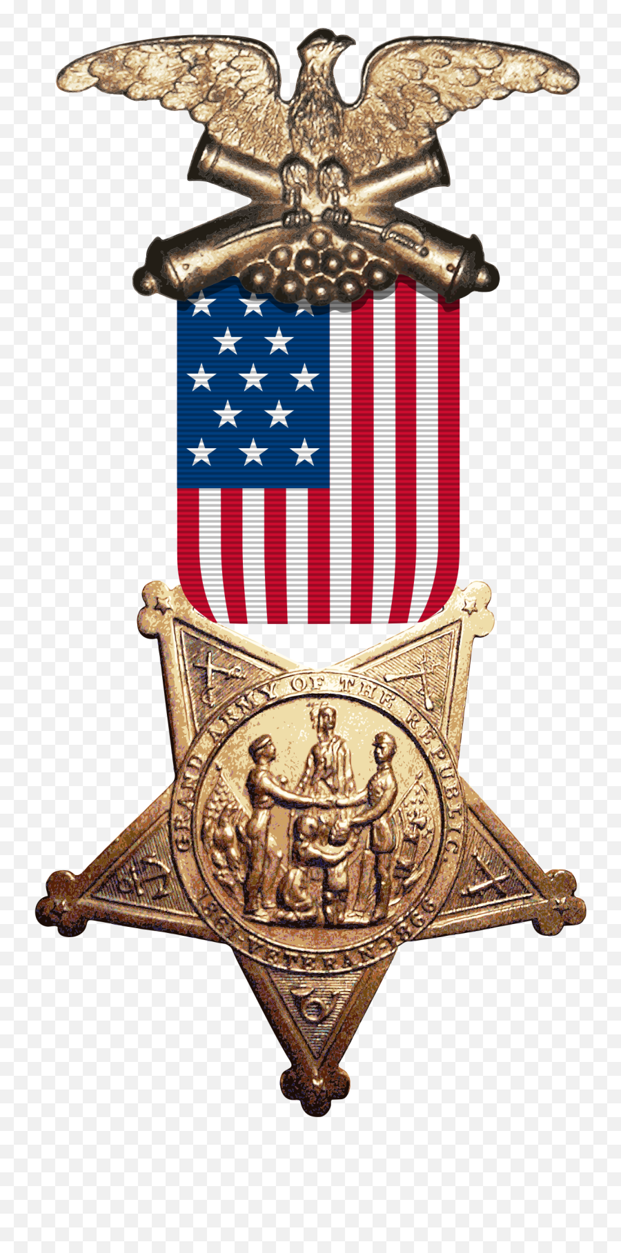 Soldier Svg Veterans Day Transparent - Grand Army Of The Republic Medal Emoji,Veterans Day Clipart