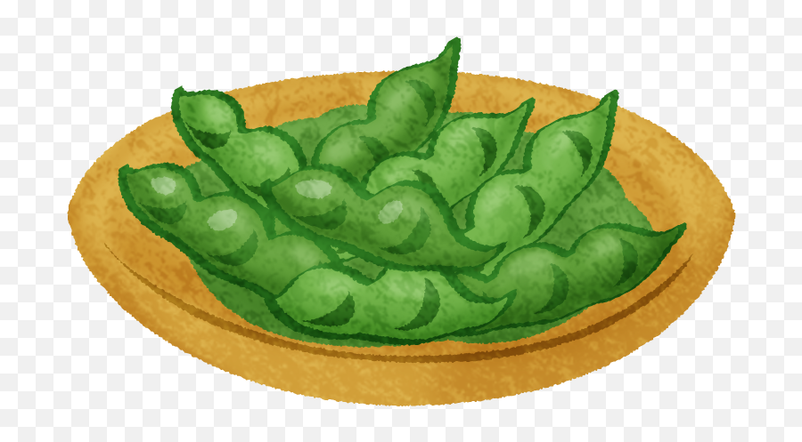 Edamame Boiled Green Soybeans Free Clipart Illustrations Emoji,Soybean Clipart