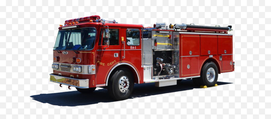 Fire Truck Png Transparent Images - Fire Engine Png Emoji,Fire Truck Clipart