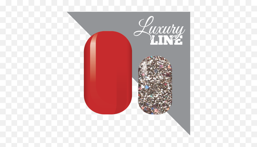 Luxury Line U2013 Tagged Nail Polish Wrap U2013 Lovely Hello Emoji,Color Street Nails Logo
