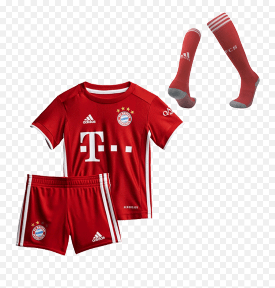 Bayern Munich Home Full Kit 202021 By Adidas Kids Gogoalshop Emoji,Adidas Basketball Logo