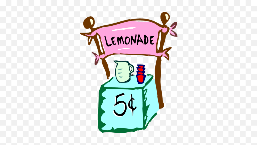 Lemonade Stand Clipart Png - Clip Art Library Fiction Emoji,Lemonade Clipart