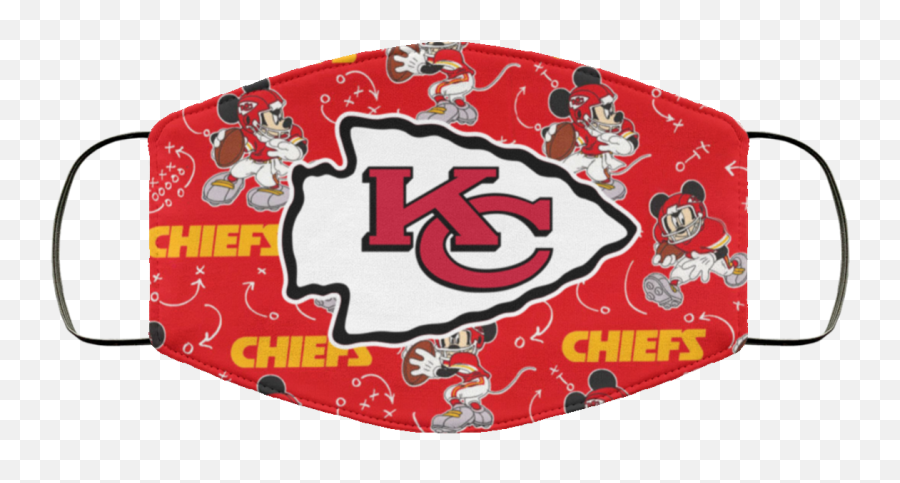 Fans Kansas City Chiefs Mickey Mouse - Kansas City Chiefs Emoji,Kc Chiefs Logo