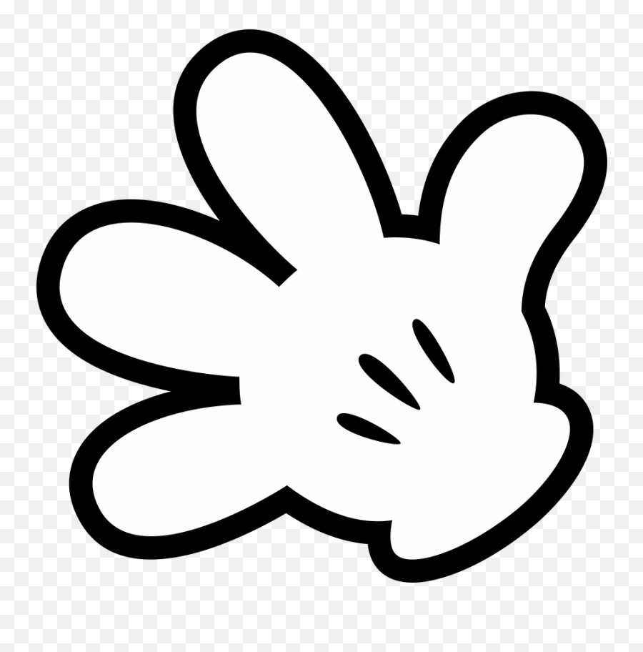 Download Mickey E Minnie - Transparent Mickey Mouse Hand Png Emoji,Mickey Png