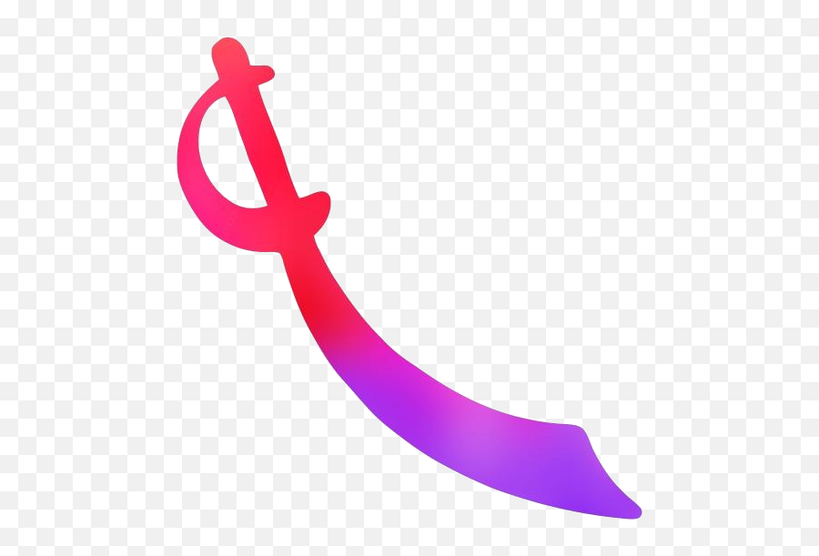 Pirate Curve Sword Png Transparent Image For Download Emoji,Sword Transparent