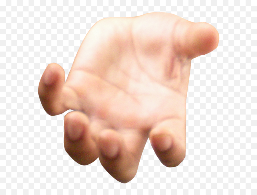 Open Hand Large - Transparent Open Hand Png Emoji,Hand Grabbing Png