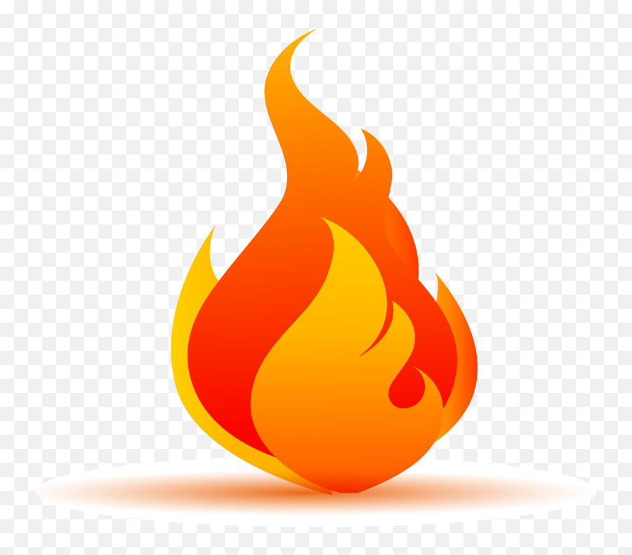 Free Transparent Flame Png Download - Animated Simple Fire Transparent Emoji,Cartoon Fire Png
