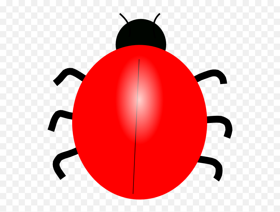 Ladybug Clipart Blank Ladybug Blank - Ladybug Clipart Without Spots Emoji,Ladybug Clipart