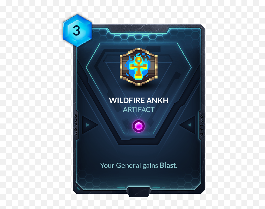 Wildfire Ankh - Official Duelyst Wiki Abyssal Crawler Emoji,Ankh Png