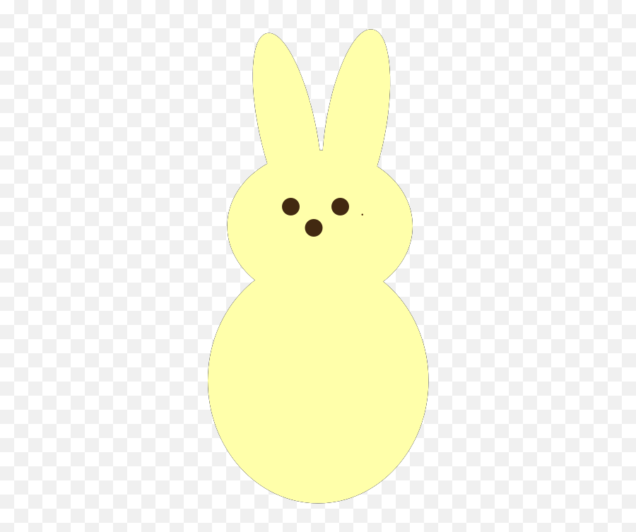 Yellow Peep Svg Vector Yellow Peep - Soft Emoji,Peep Clipart