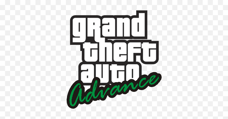 Download Hd Grand Theft Auto Advance Logo Transparent Png - Gta Advance Logo Png Emoji,Grand Theft Auto Logo