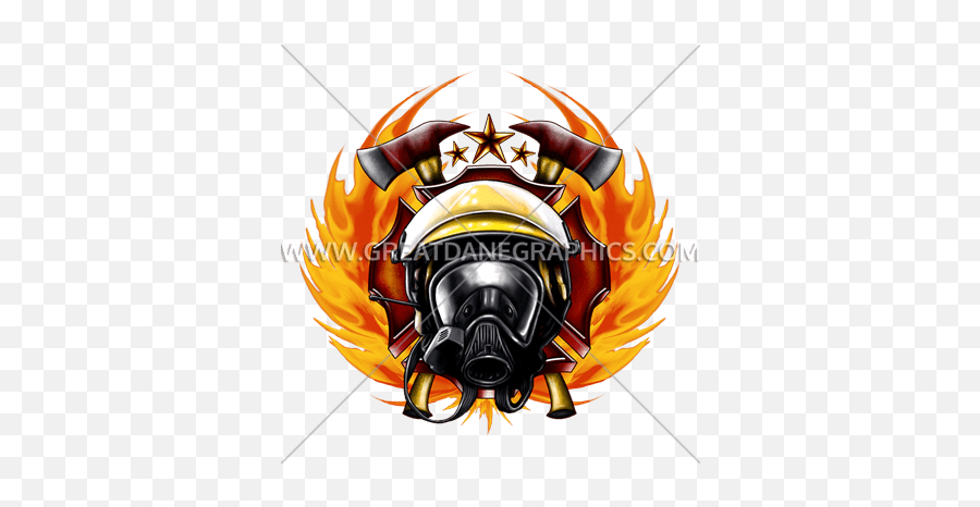 Fire Fighter Emblem Production Ready - Logos De Los Bomberos Voluntarios Emoji,Fire Helmet Clipart