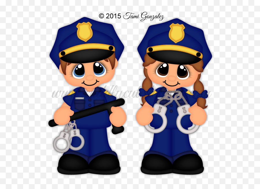 Police Clipart Career Police Career - Police Boy And Girl Clipart Emoji,Police Clipart