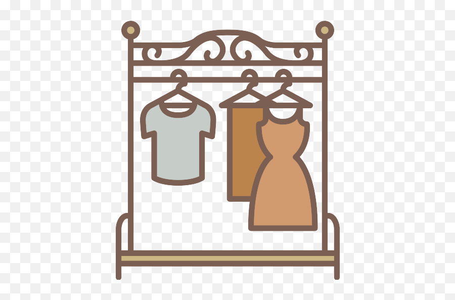 Clothes Rack Vector Svg Icon - Png Repo Free Png Icons Emoji,Clothing Png