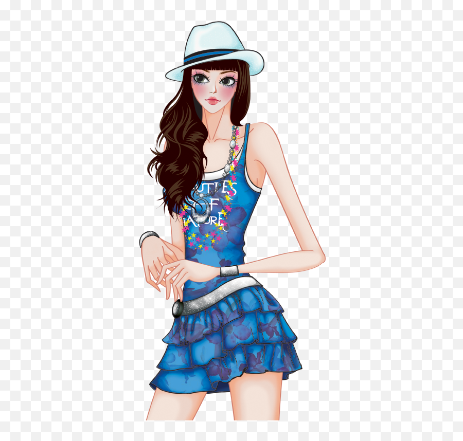 Summer Woman Fashion Wallpaper Women Download Hd Png Emoji,Summer Clothes Clipart