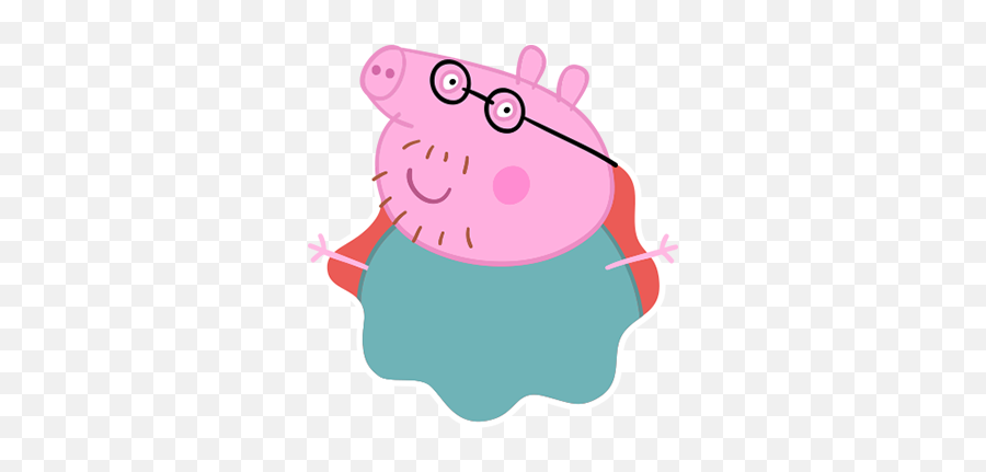 Characters Peppa Pig Official Site Meet The Characters - Daddy Mommy Peppa Pig Emoji,Peppa Pig Clipart