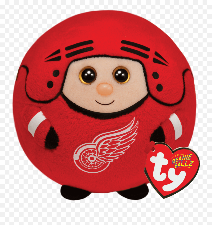 Official Ty - Happy Emoji,Detroit Red Wings Logo