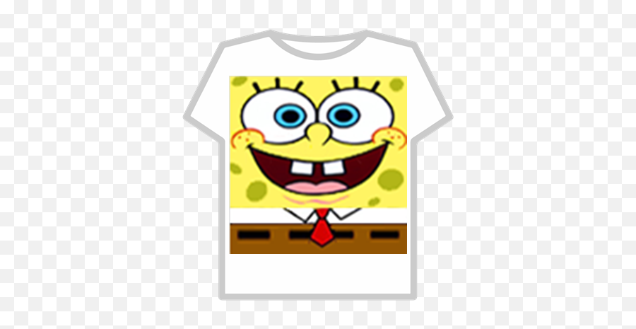 Konobar Tijesan Biskvit Spongebob T Shirt Roblox - T Shirt Roblox Bob Emoji,Roblox Template Transparent