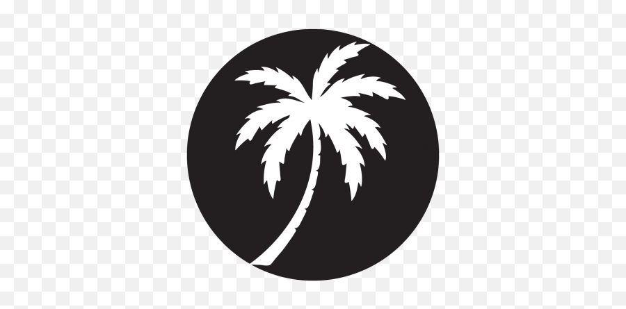 Palm Tree Transparent Silhouette - Palm Silhouette Emoji,Palm Tree Transparent