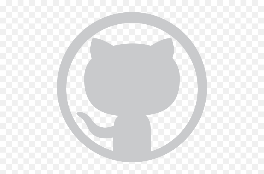 Github Logo Icon - Grey Github Icon Png Emoji,Github Logo