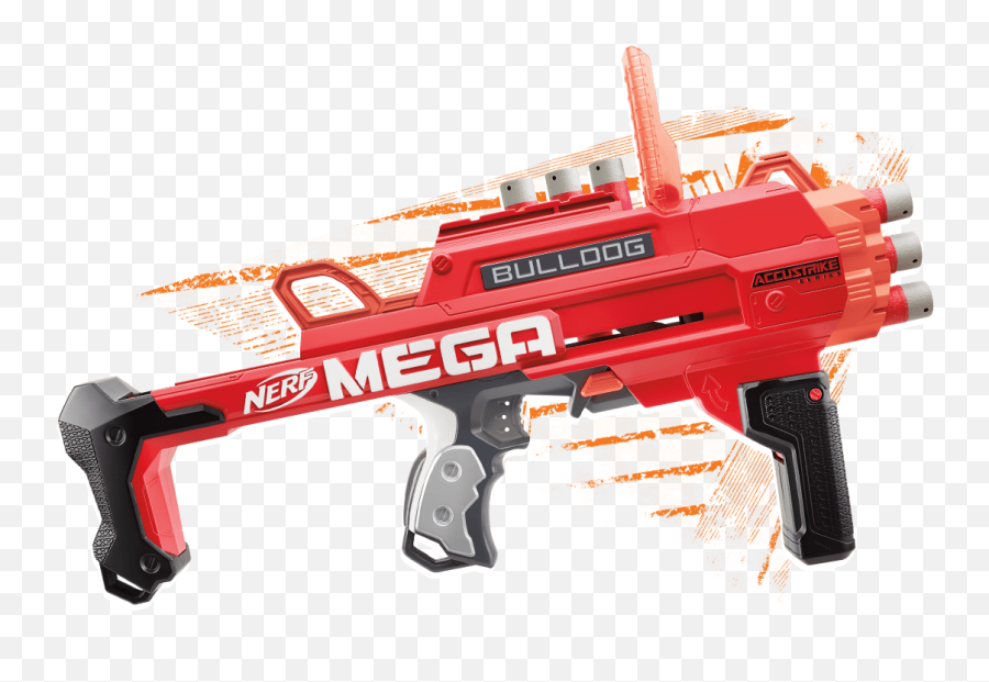 Nerf Mega Blasters Accessories - Nerf Mega Bulldog Emoji,Nerf Gun Transparent Background