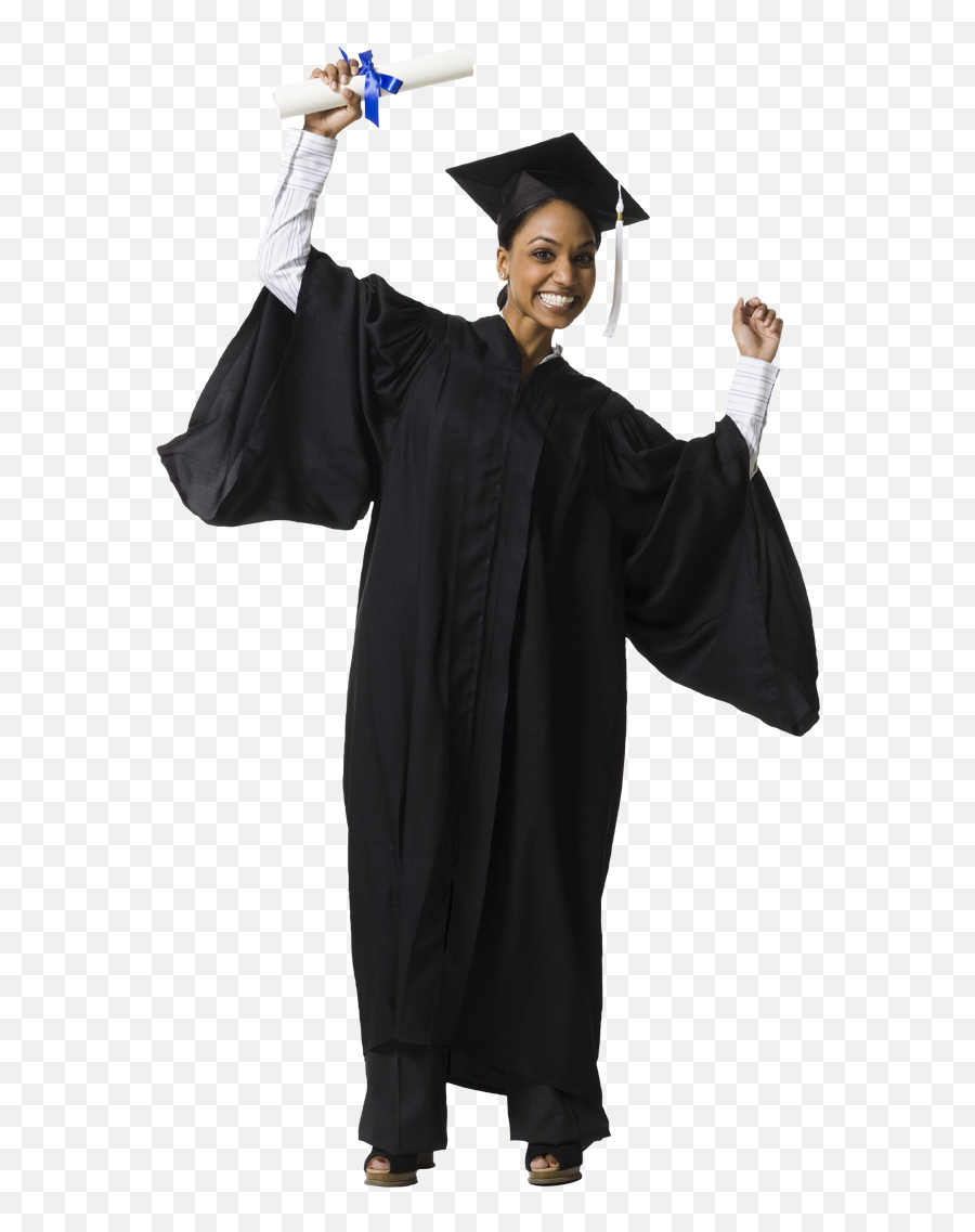 Happy Graduation Student Png Clipart Png All - Iron A Graduation Gown Emoji,Happiness Clipart