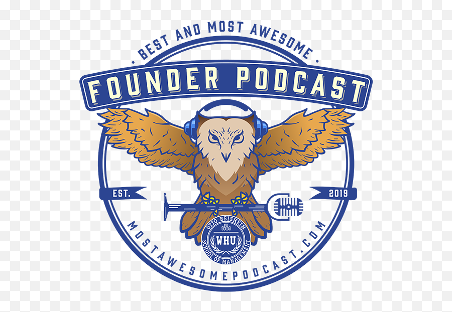 Most Awesome Founder Podcast U2013 A Show About Entrepreneurs - Automotive Decal Emoji,Awesome Logo