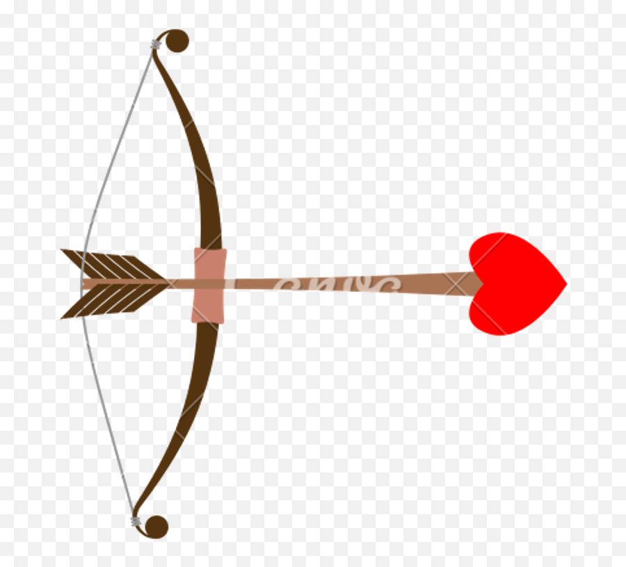 Download Valentines Bow And Arrow Png Image With No Emoji,Bow And Arrow Png