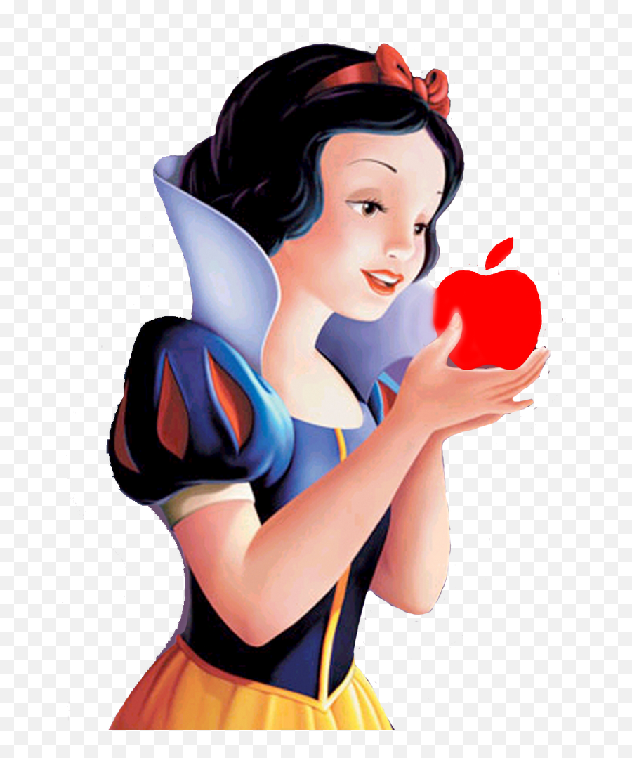 Download Beautiful Eating Fruit Snow Emoji,Snow White Png