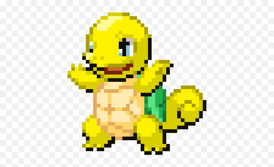 Squirtle - Pokemon Squirtle Pixel Gif Full Size Png Emoji,Pokemon Gif Png
