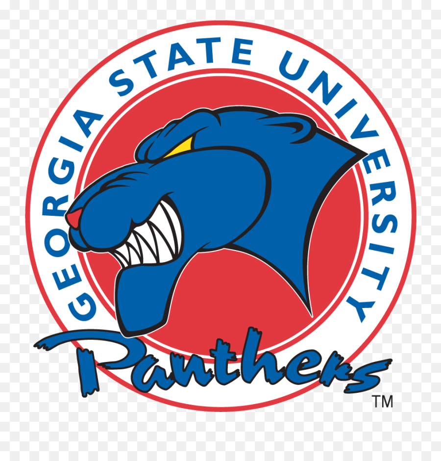 Georgia State Panthers Secondary Logo - Ncaa Division I Dh Emoji,Florida Panther Logo