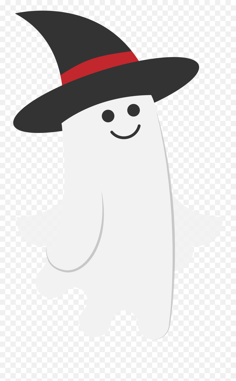 White Ghost Clip Art - Halloween White Cute Ghost Png Emoji,Cute Ghost Png