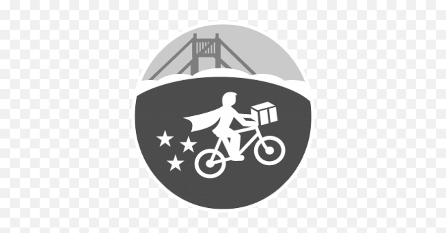 Postmates Support - Mountain Bike Emoji,Postmates Logo