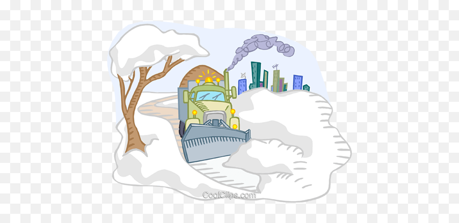 Plowing Snow After A Storm Royalty Free Vector Clip Art Emoji,Storms Clipart
