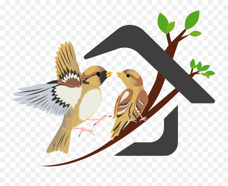 Nest Clipart Sparrow Nest - Sparrow Bird Nest Images Clipart Emoji,Nest Clipart