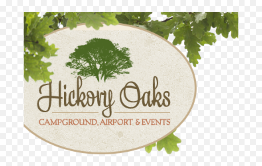 Hickory Oaks Campground Emoji,Campground Logo